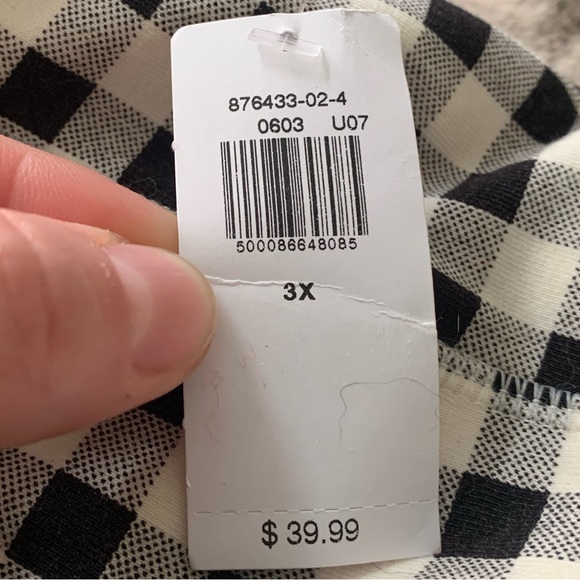 Old Navy - NWT Gingham Body Suit - Picture 5 of 5